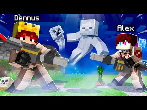 Ik Vond Een ENGE GEEST Met Mijn BESTE VRIEND In MINECRAFT! (Survival)