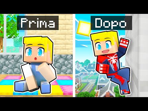 Il Bambino Che Scoprì di Essere SPIDERMAN! – Minecraft ITA