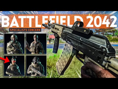 I'm concerned about the New Battlefield 2042 Specialists