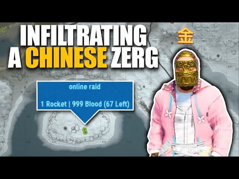 INFILTRATING a CHINESE ZERG for ALL OF THEIR ROCKETS | Rust Solo Survival (4 of 5)