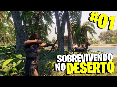 INÍCIO DA SOBREVIVÊNCIA! FUI LARGADO NO DESERTO PRA MORRER! – Conan Exiles #01