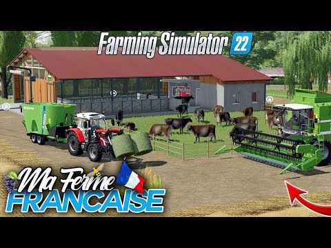 Installation dans notre Nouvelle Ferme ! 🤩🇫🇷 (Ma ferme Française #1) – Farming simulator 22
