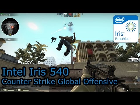 Intel Iris 540 Gaming – Counter Strike Global Offensive – MacBook Pro 2016, i5-6260U, NUC6i5SYH