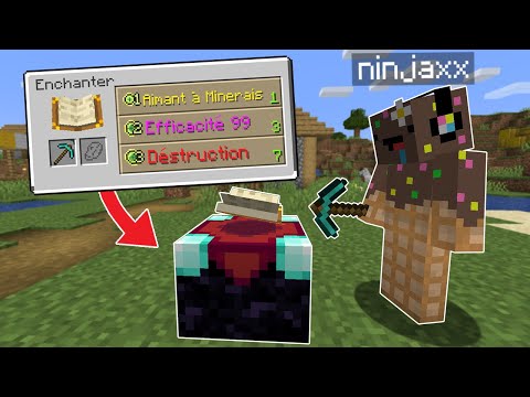 J'ai ajouté des Enchants Custom sur Minecraft..