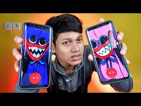 JANGAN PERNAH TELPON BONEKA HUGGY WUGGY DAN BONEKA KISSY MISSY😱 #TERSERAM