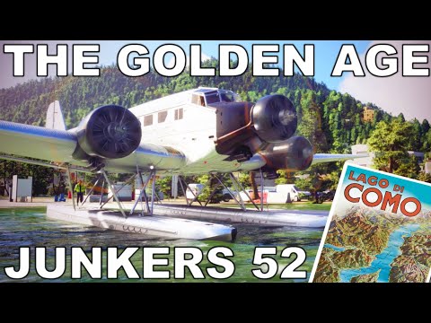 Junkers Ju 52 | Lake Como Tour | Review Flight | Microsoft Flight Simulator