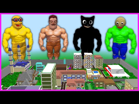 KASLI YARATIKLAR ŞEHRİ BASTI! 😱 – Minecraft