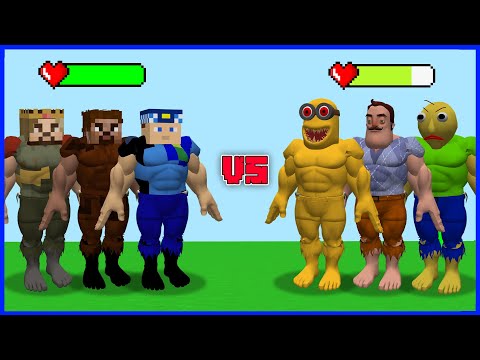 KASLI ZENGİN FAKİR VS KASLI YARATIKLAR! 😱 – Minecraft