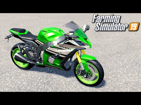 Kawasaki Ninja [MOD TEST] – Farming Simulator 19