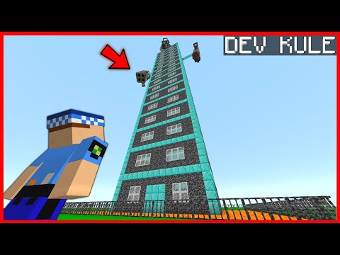 KEREM KOMİSER, DEV KULEYE BASKIN YAPIYOR! 😱 – Minecraft