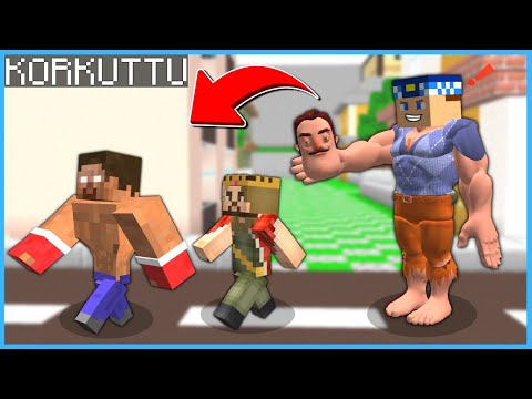 KEREM KOMSER KASLI YARATIK KILIĞINA GİRDİ, HEKESİ KORKTTU! 😱 – Minecraft