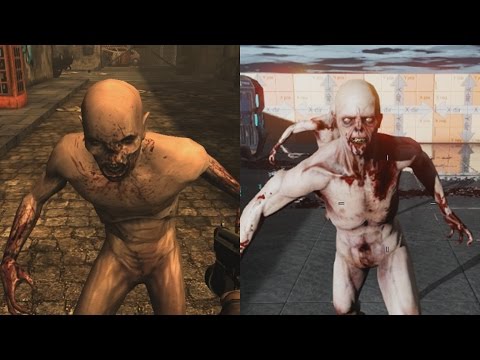 KF1 VS KF2 Zeds | Graphics & Animations Comparison