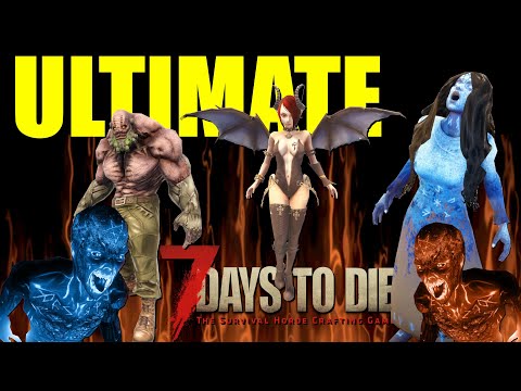 Killer Mod Mix | 7 Days To Die on my NEW system!