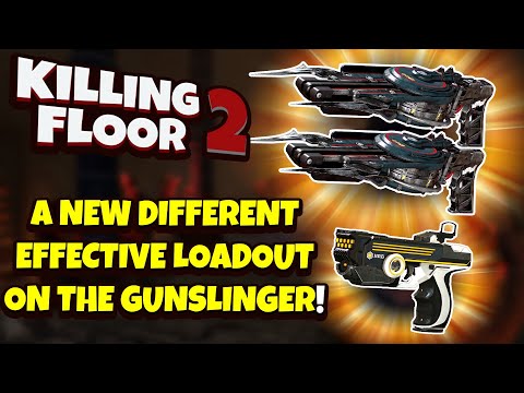Killing Floor 2 | 2 NEW VERY EFFECTIVE GUNSLINGER WEAPONS! – NEW HRG Disrupter And Piranhas!