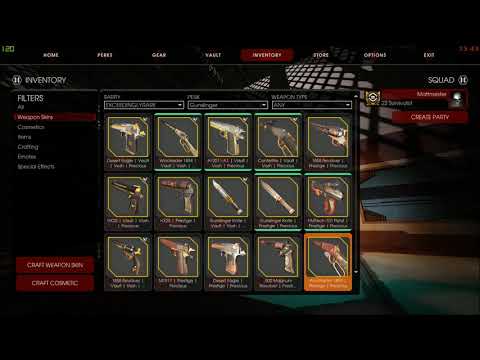 Killing Floor 2 ALL PRESTIGE 5 AND SKINS