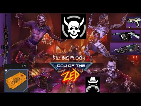 Killing Floor 2 – Day Of The Zed (Halloween Event) – Probamos las armas nuevas, craft, info++
