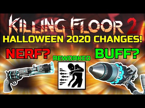 Killing Floor 2 | HALLOWEEN 2020 BUFFS, NERFS AND CHANGES! – Winterbites, Healthrower And Zedative!