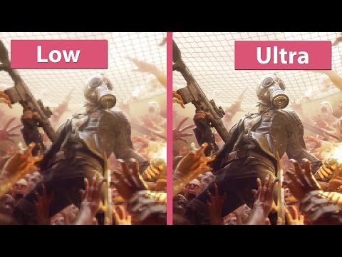 Killing Floor 2 – PC Low vs. Ultra 4K UHD Graphics Comparison