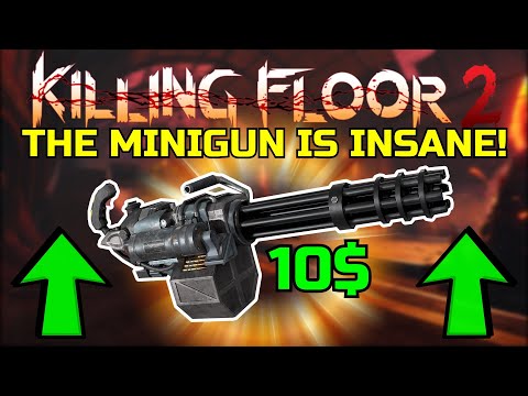 Killing Floor 2 | THE MINIGUN IS INSANE! – Commando's New DLC Weapon! (Halloween Beta 1)