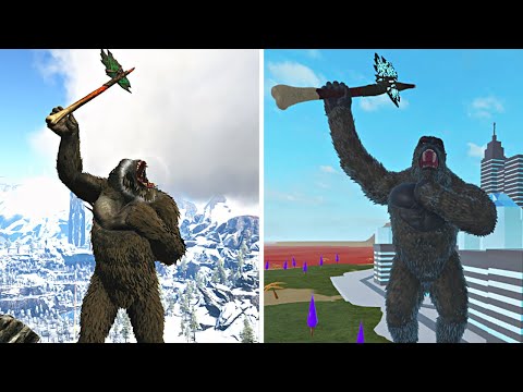 KONG Kaiju Universe VS KONG ARK Survival Evolved – QUAL É MELHOR?