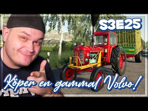 KÖPER EN GAMMAL VOLVO BM!  – Farming Simulator 19 SVERIGE – SÄSONG 3 #25