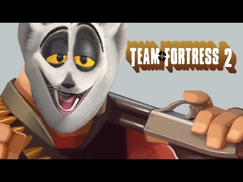 Król Julian gra w Team Fortress 2!