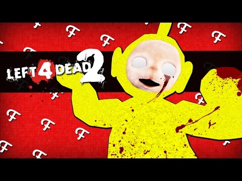 L4D2: Zombie Teletubbies From Space! (Left 4 Dead 2 – Comedy Gaming)