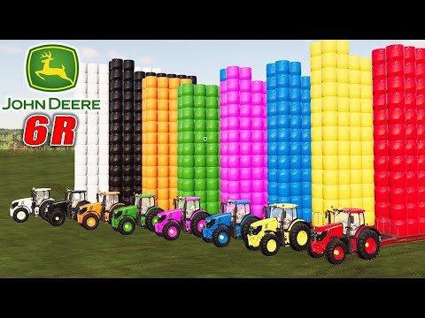 Land Of Colors! John Deere 6R Series! – Farming Simulator 19
