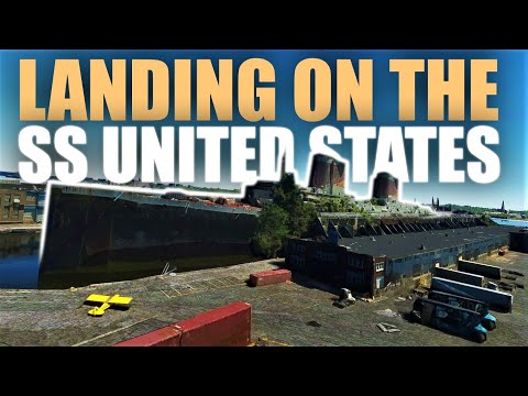 Landing On The SS United States! | Microsoft Flight Simulator 2020 | With Ben