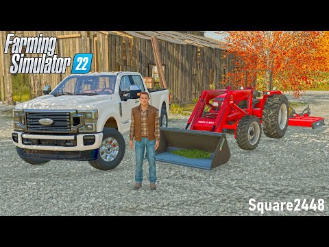 LANDSCAPING AN ABANDONED PROPERTY IN FARMING SIMULATOR 22 (ROLEPLAY)