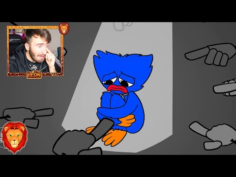 LAS ANIMACIONES MAS TRISTES DE HUGGY WUGGY *MUY TRISTE* 😭😰 | VIDEOREACCION ANIMACION LEON PICARON