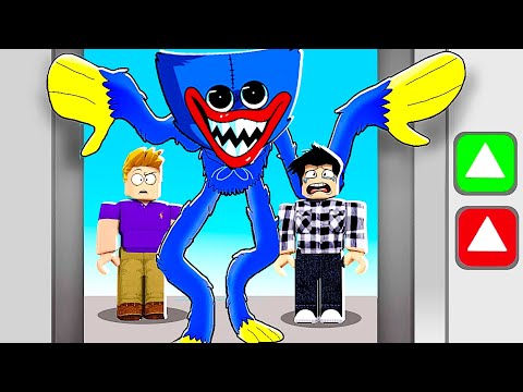 L'ASCENSEUR de HUGGY WUGGY – Roblox Scary Elevator