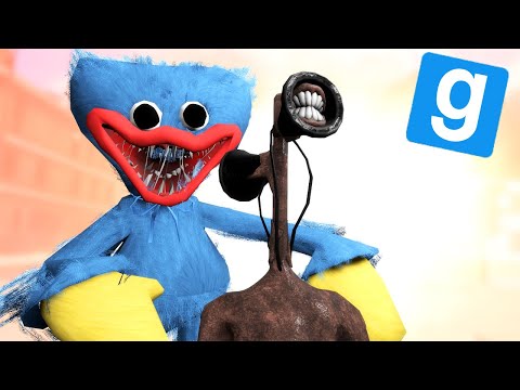 LE HUGGY WUGGY ATTAQUE SIREN HEAD ! – Garry's Mod