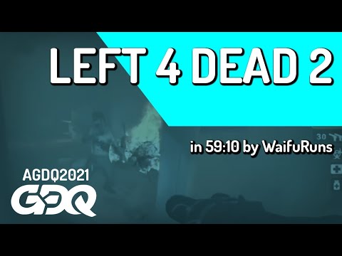 Left 4 Dead 2 by WaifuRuns in 59:10 – Awesome Games Done Quick 2021 Online