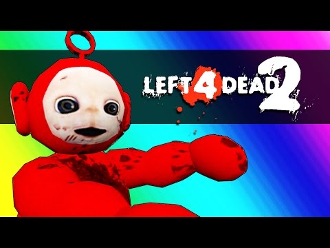 Left 4 Dead 2 – Dinosaurs vs. Teletubbies! (Mods Funny Moments)