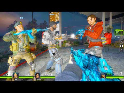 Left 4 Dead 2 – Pit Stop Winter Remix Custom Campaign Gameplay Walkthrough