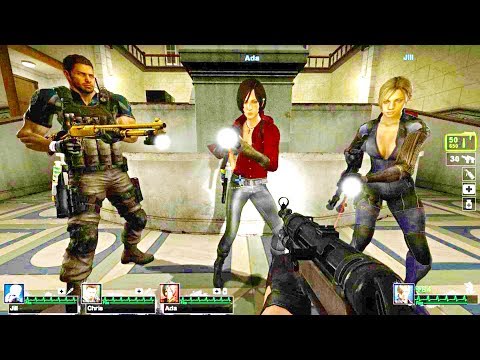 Left 4 Dead 2 – Resident Evil 2 – Side A Custom Campaign Gameplay Walkthrough