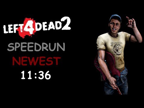 Left 4 Dead 2 Solo Realism Expert Speedrun 11:36 (Dead Center)