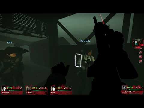 Left 4 dead 2 Tank run Gampley