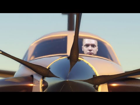 LENDLEME TALLINNA KOHAL (Microsoft Flight Simulator)
