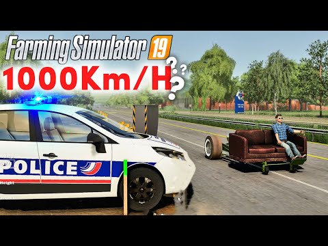 Les VEHICULES les PLUS RAPIDES De Farming Simulator 19 !