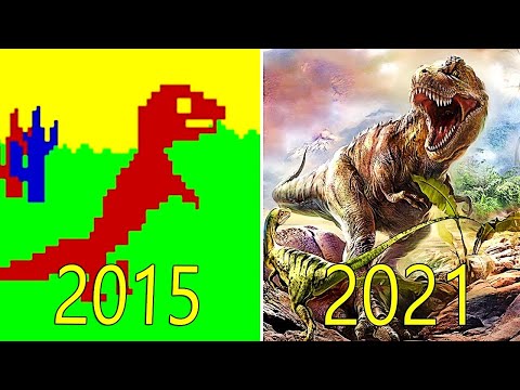L'ÉVOLUTION DE ARK Survival Evolved 2015-2021