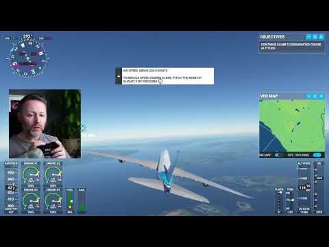 Limmy visits Millport in MICROSOFT FLIGHT SIMULATOR 2020