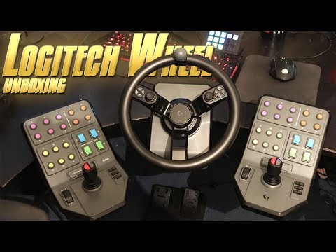 Logitech Heavy Equipment Unboxing – Farming Simulator 19 Wheel