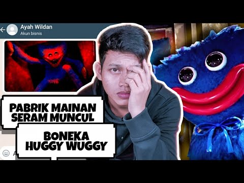 LOKASI PABRIK MAINAN TERSERAM BONEKA HUGGY WUGGY😱 | Huggy Wuggy Part 2 – Chat Story Horror #TERSERAM