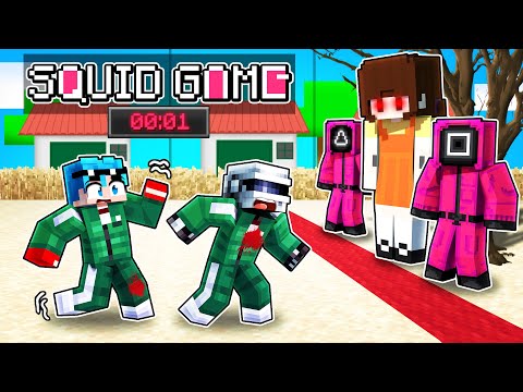 ¡Los COMPAS vs EL JUEGO DEL CALAMAR (Squid Game) en MINECRAFT! 💥😱