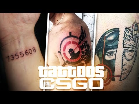 LOS MEJORES/PEORES TATUAJES DE COUNTER STRIKE (CS:GO)