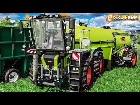 LS19 XXL Farm 2 #56: Zubringer und CLAAS Saddle Trac im Gärreste-Einsatz! | FARMING SIMULATOR 19