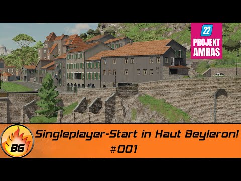 LS22 Amras #001 | Singleplayer-Start in Haut Beyleron! | FARMING SIMULATOR 22