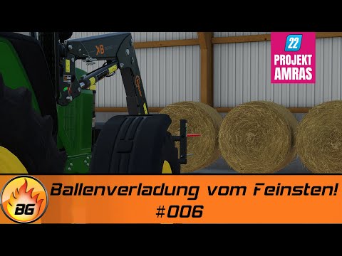 LS22 Amras #006 | Ballenverladung vom Feinsten! | FARMING SIMULATOR 22